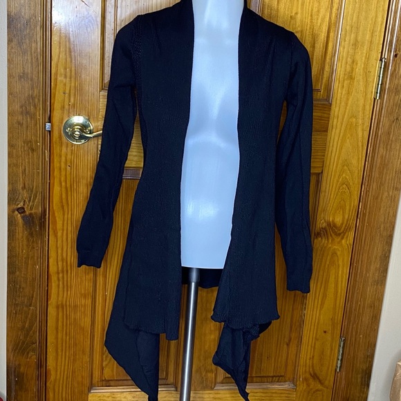 Ambiance Sweaters - Large Black Cardigan